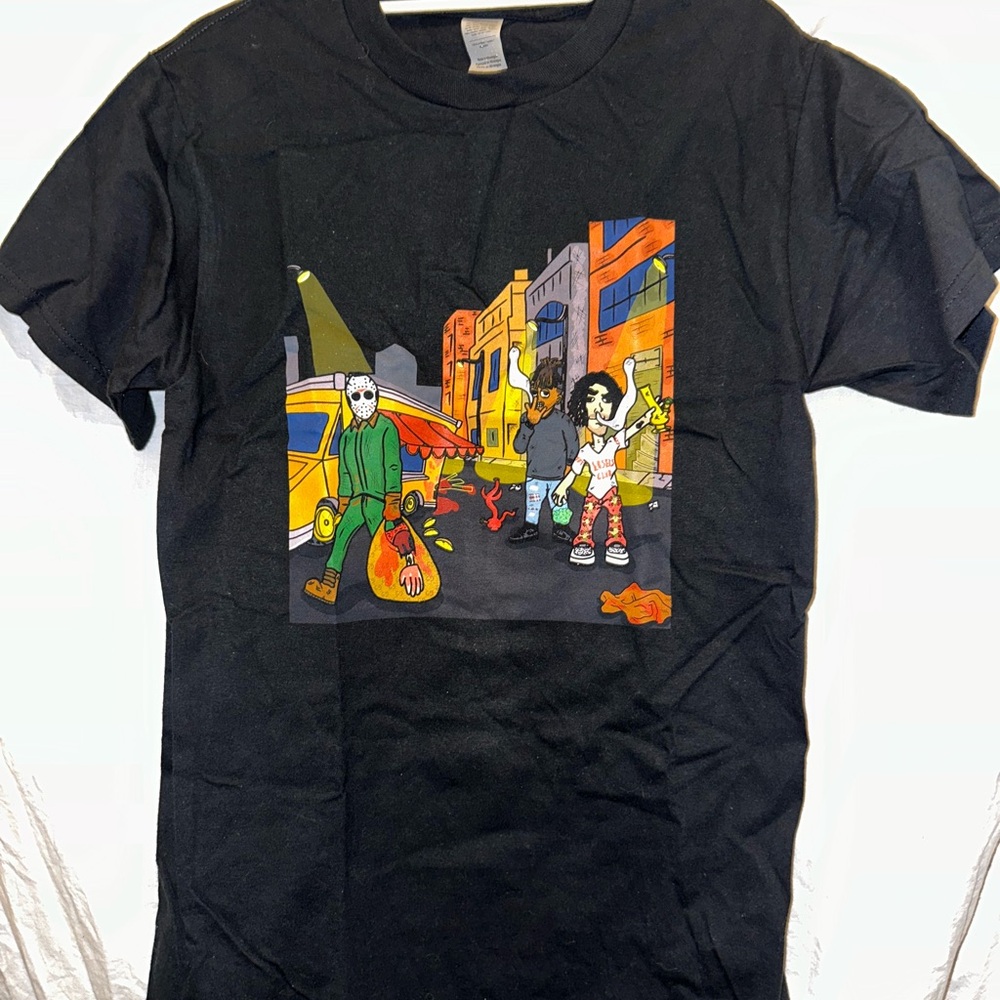 Nike Style Jason Voorhees Takes Manhattan Shirt